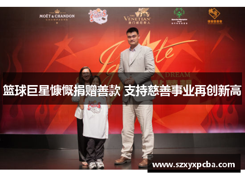 篮球巨星慷慨捐赠善款 支持慈善事业再创新高